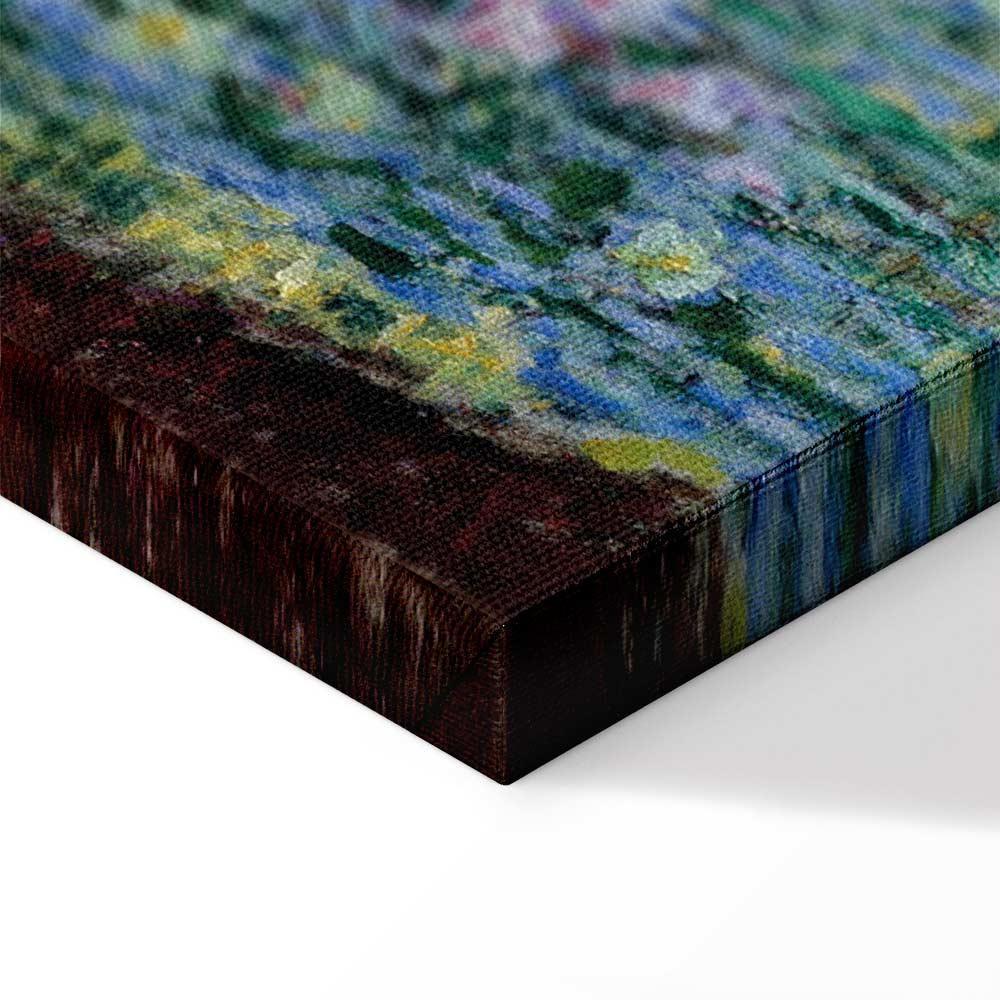 Leinwandbild - Claude Monet – Footbridge in Giverny