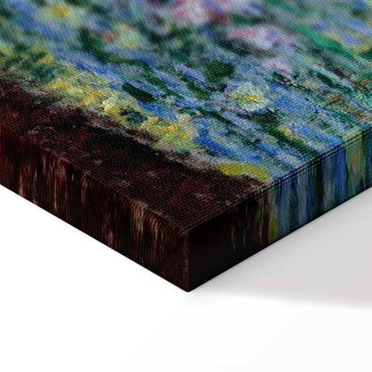 Leinwandbild - Claude Monet – Footbridge in Giverny