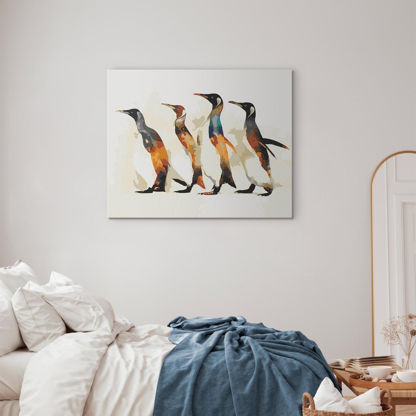 Malen nach Zahlen - Penguin Family