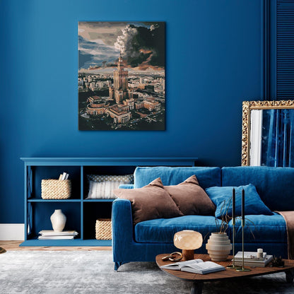 Malen nach Zahlen - The symbol of Warsaw