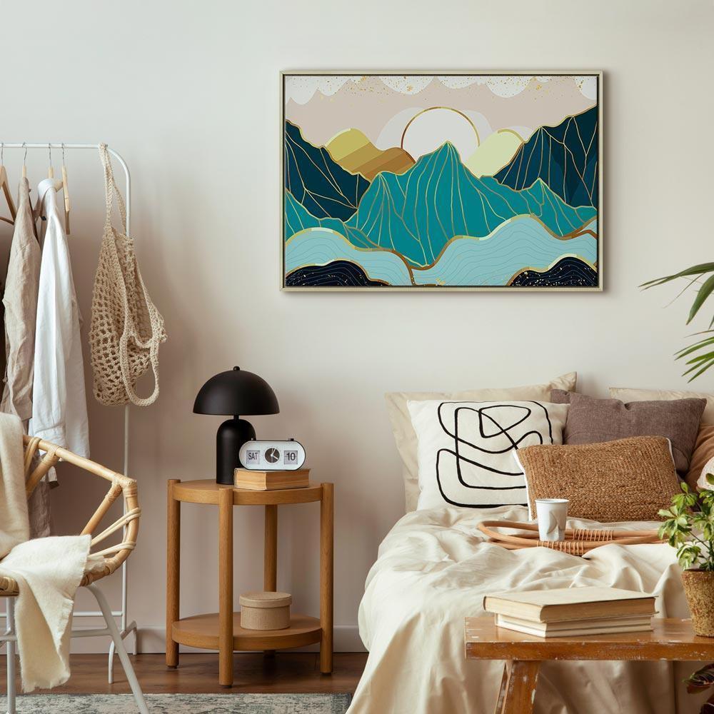 Leinwandbild - Green Pastures (1 Part) Wide