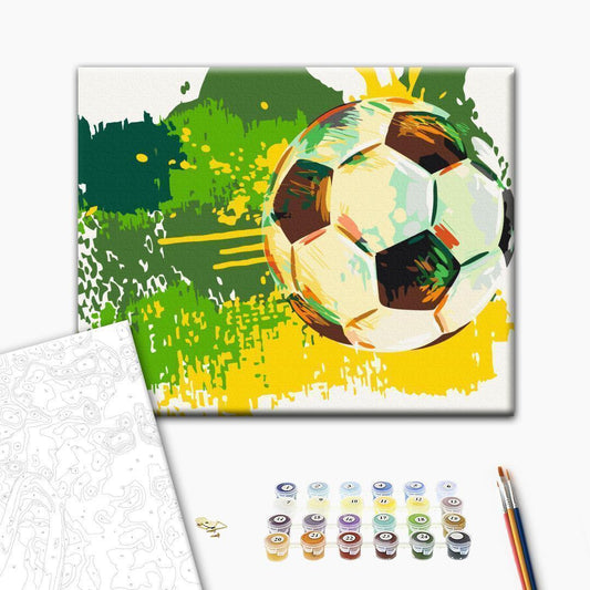 Malen nach Zahlen - Football Emotions