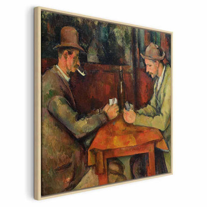 Leinwandbild - Paul Cézanne – The Card Players