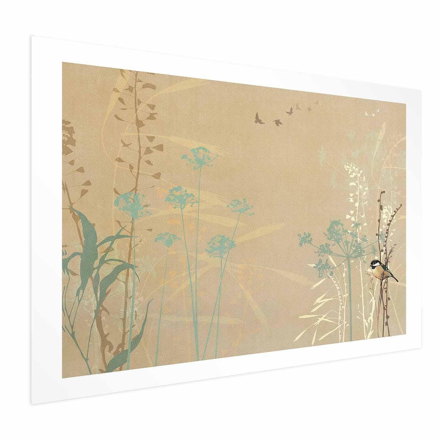 Poster - Bird on a Meadow Artgeist