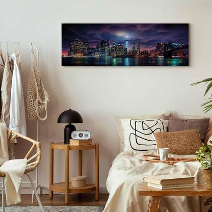 Leinwandbild - New York: Dark City
