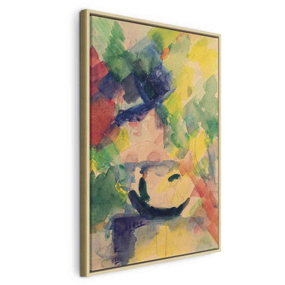 Leinwandbild - Paar im Nachen (August Macke) Artgeist