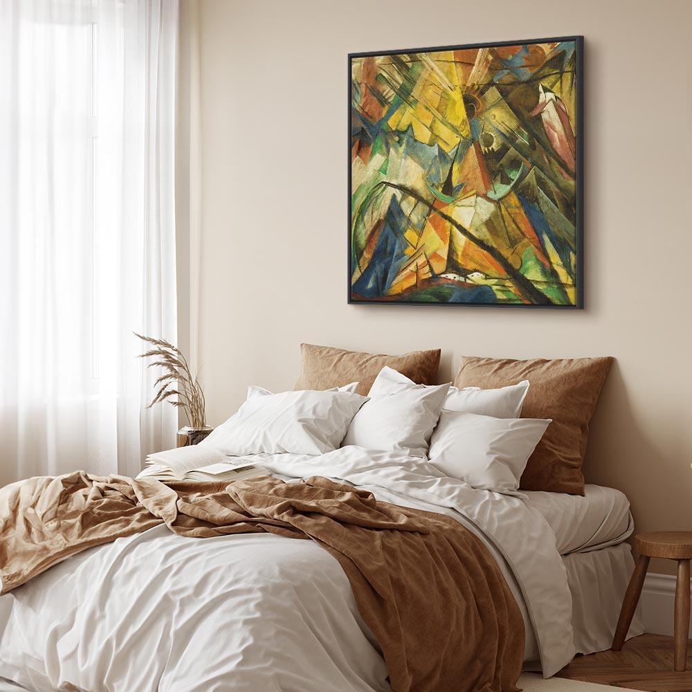 Leinwandbild - Franz Marc – Tirol