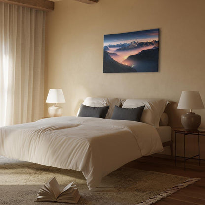 Leinwandbild - Mountain Breath (1 Part) Wide - First Variant