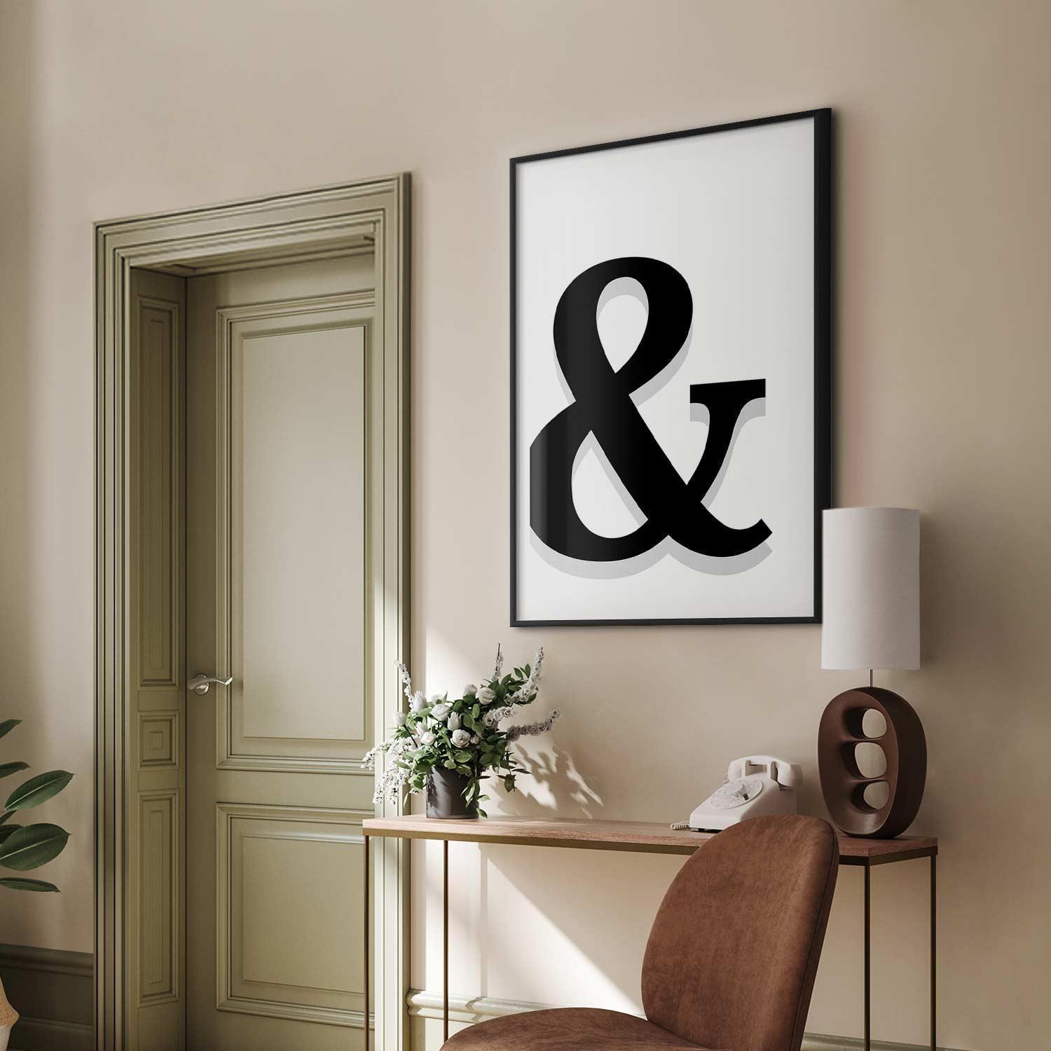 Poster - Decorative Letter Artgeist