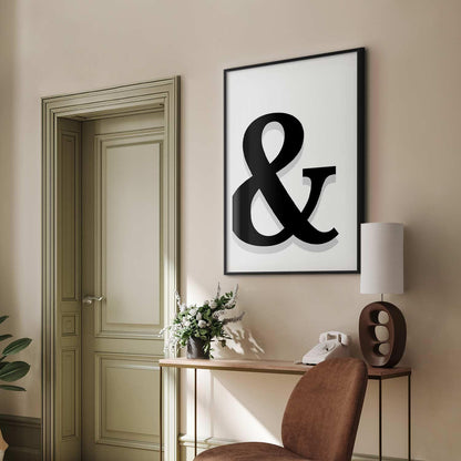 Poster - Decorative Letter Artgeist