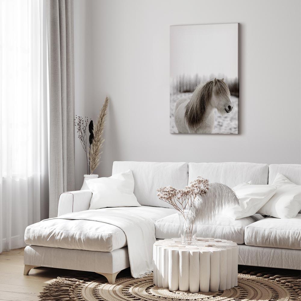 Leinwandbild - Horse Mane (1 Part) Vertical