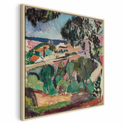 Leinwandbild - Henri Matisse – Landscape at Collioure