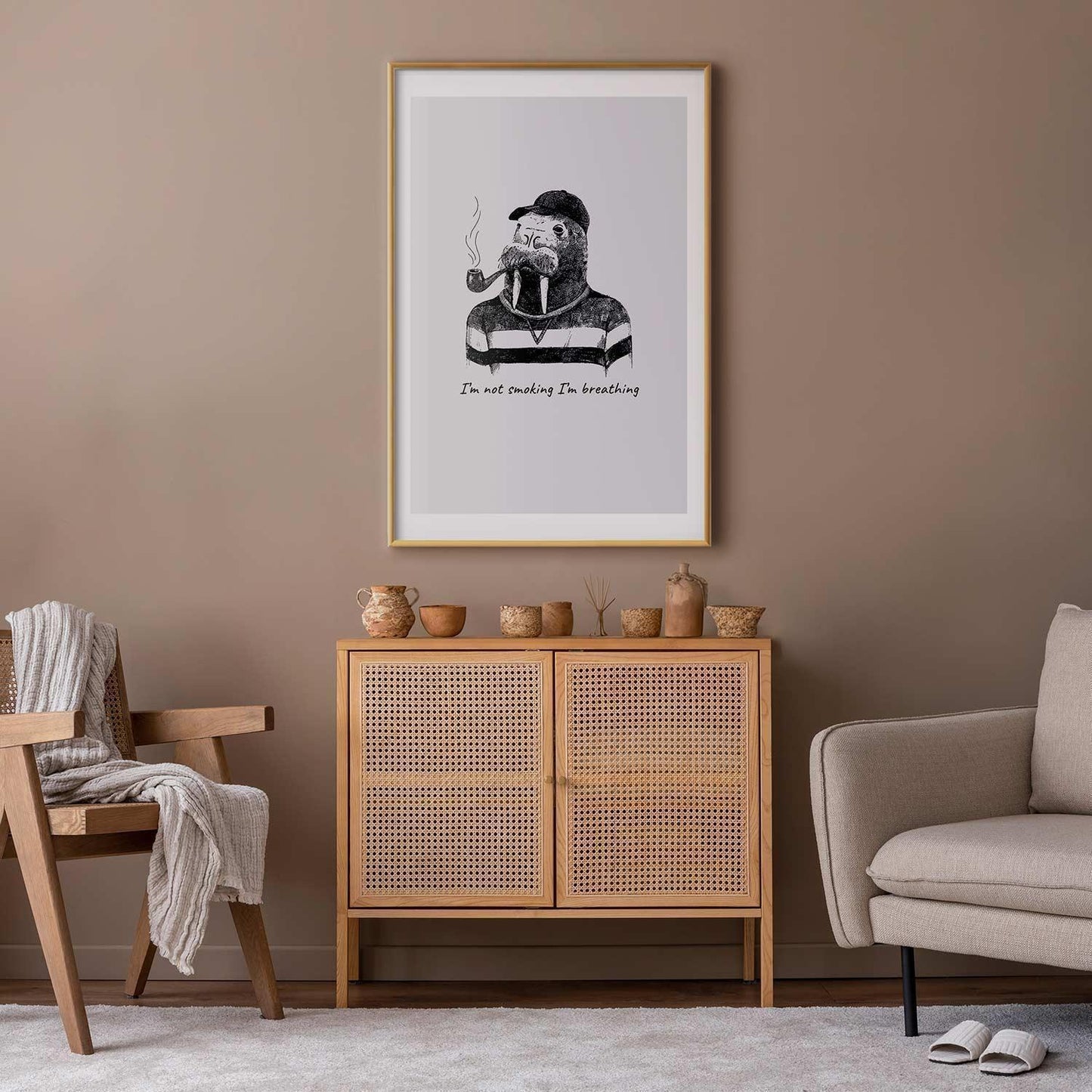 Poster - I'm Not Smoking I'm Breathing