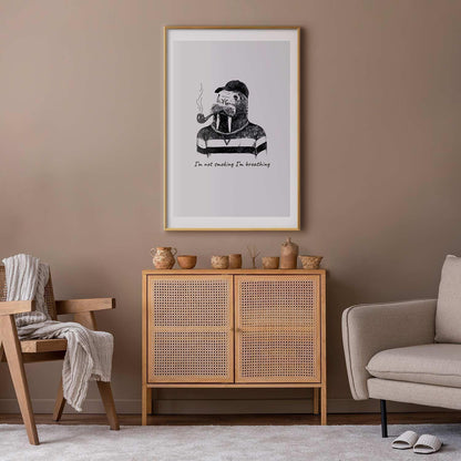 Poster - I'm Not Smoking I'm Breathing