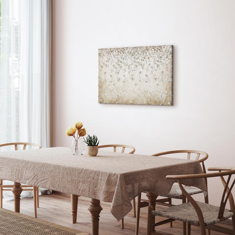 Leinwandbild - Falling Flowers (1 Part) Wide