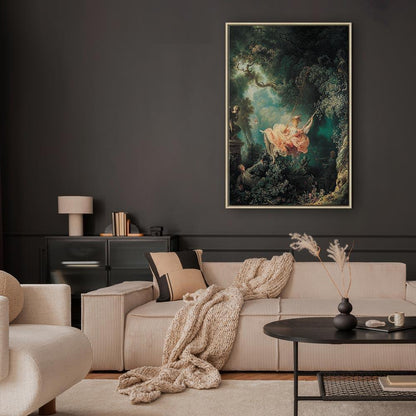 Leinwandbild - Jean-Honoré Fragonard – The Swing