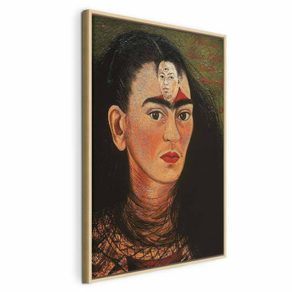 Leinwandbild - Frida Kahlo – Diego and I