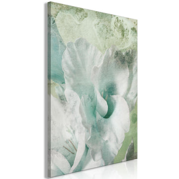 Leinwandbild - Mint Fog (1 Part) Vertical Artgeist