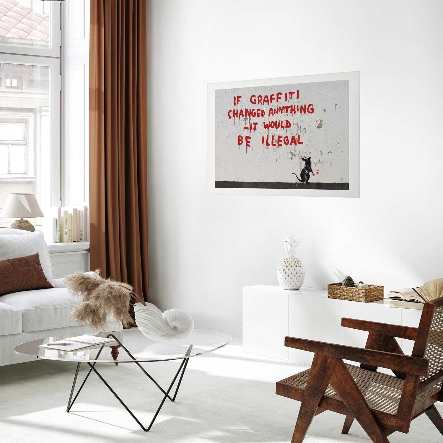 Poster - Graffiti Quote Artgeist
