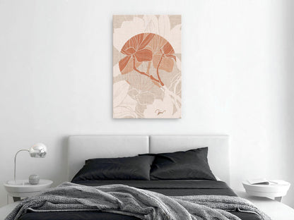 Leinwandbild - Stylish Magnolia (1 Part) Vertical