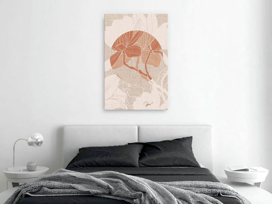Leinwandbild - Stylish Magnolia (1 Part) Vertical
