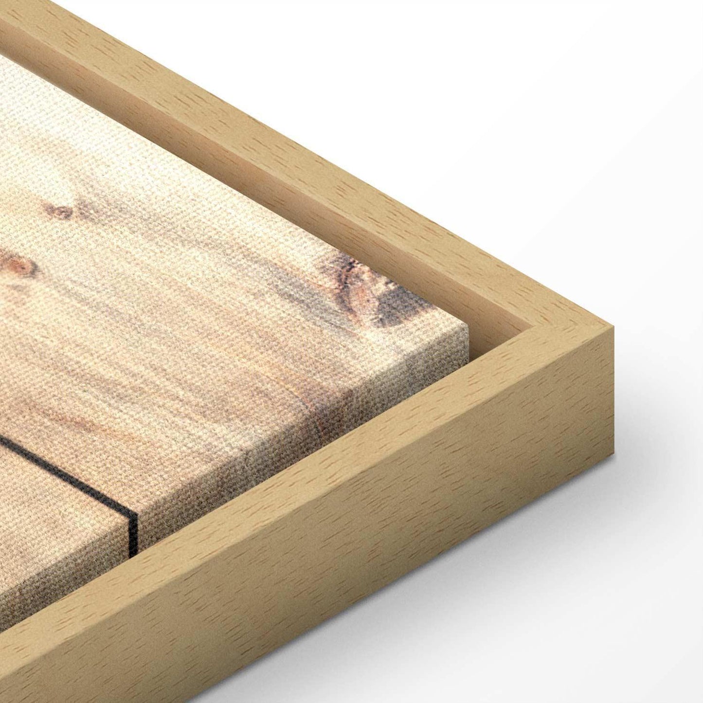 Leinwandbild - World Map: Colourful Continents