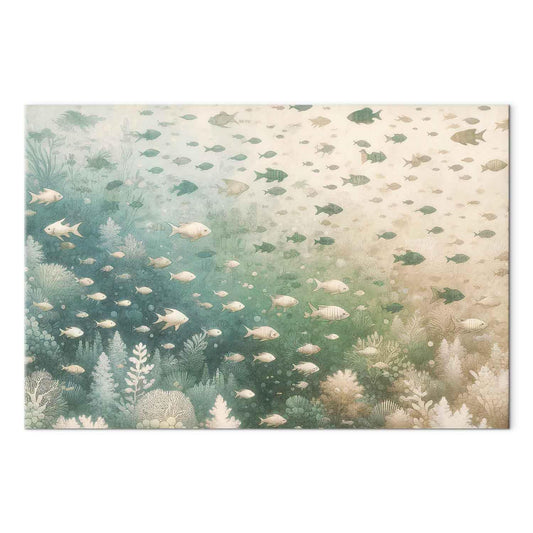 Leinwandbild - The marine world