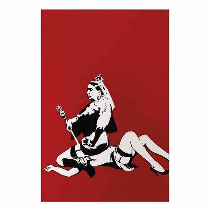 Poster - Banksy: Queen Victoria