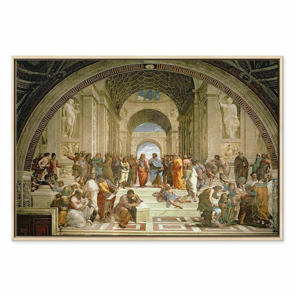 Leinwandbild - Raphael – The School of Athens