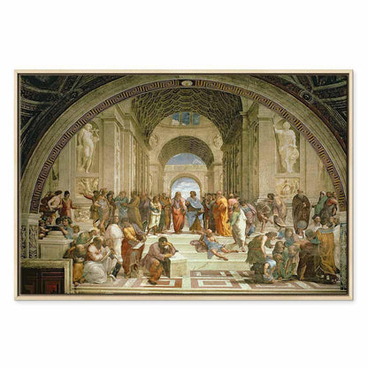 Leinwandbild - Raphael – The School of Athens