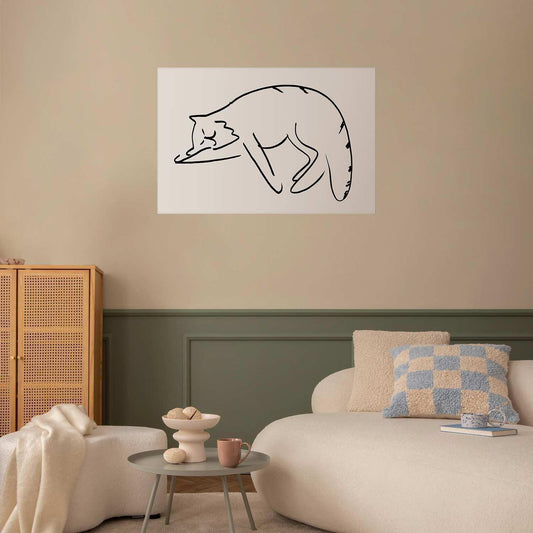 Poster - Cat Dreams Artgeist