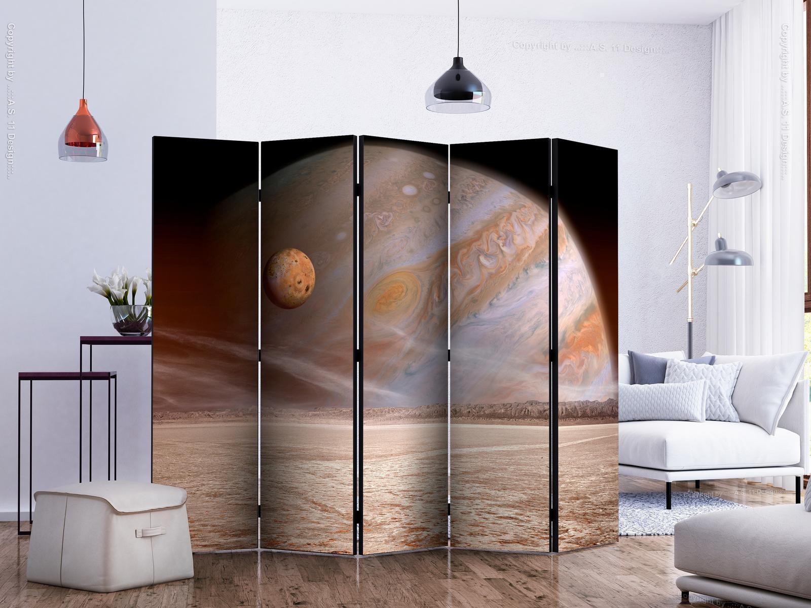 Paravent - A small and a big planet II Artgeist