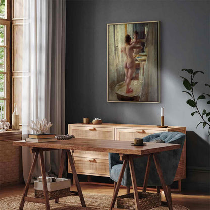 Leinwandbild - Anders Zorn – Tube