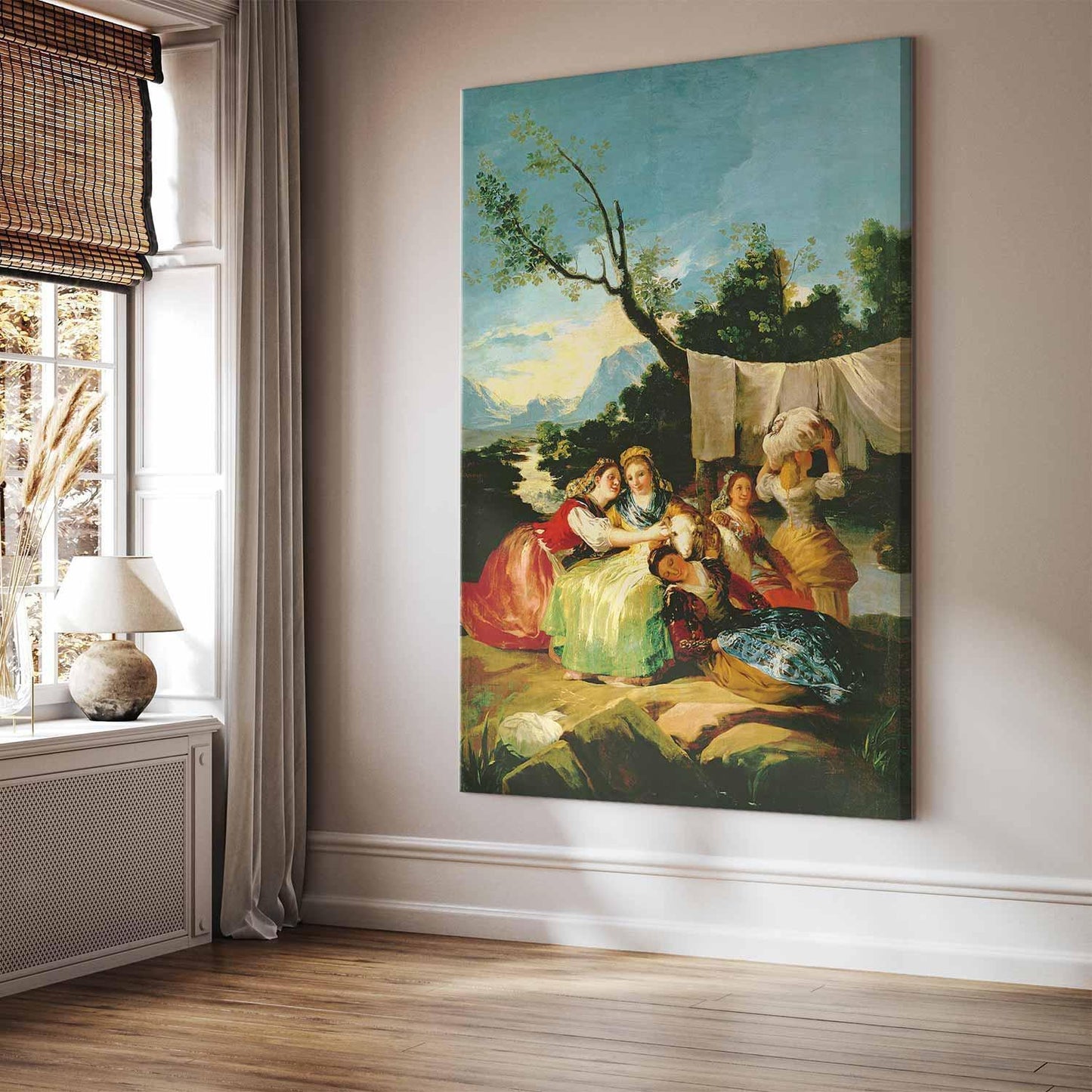 Wandbild XXL - Francisco Goya – The Washerwomen