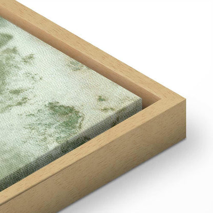 Leinwandbild - Mint Fog (1 Part) Vertical