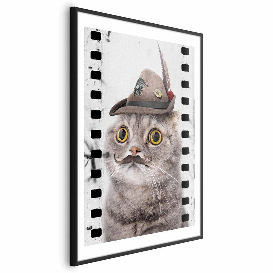 Poster - Cat in a Hat Artgeist