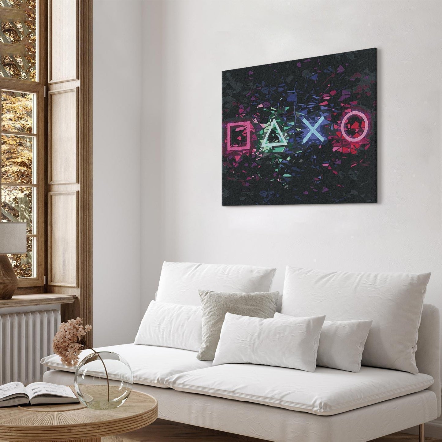 Malen nach Zahlen - Press Start