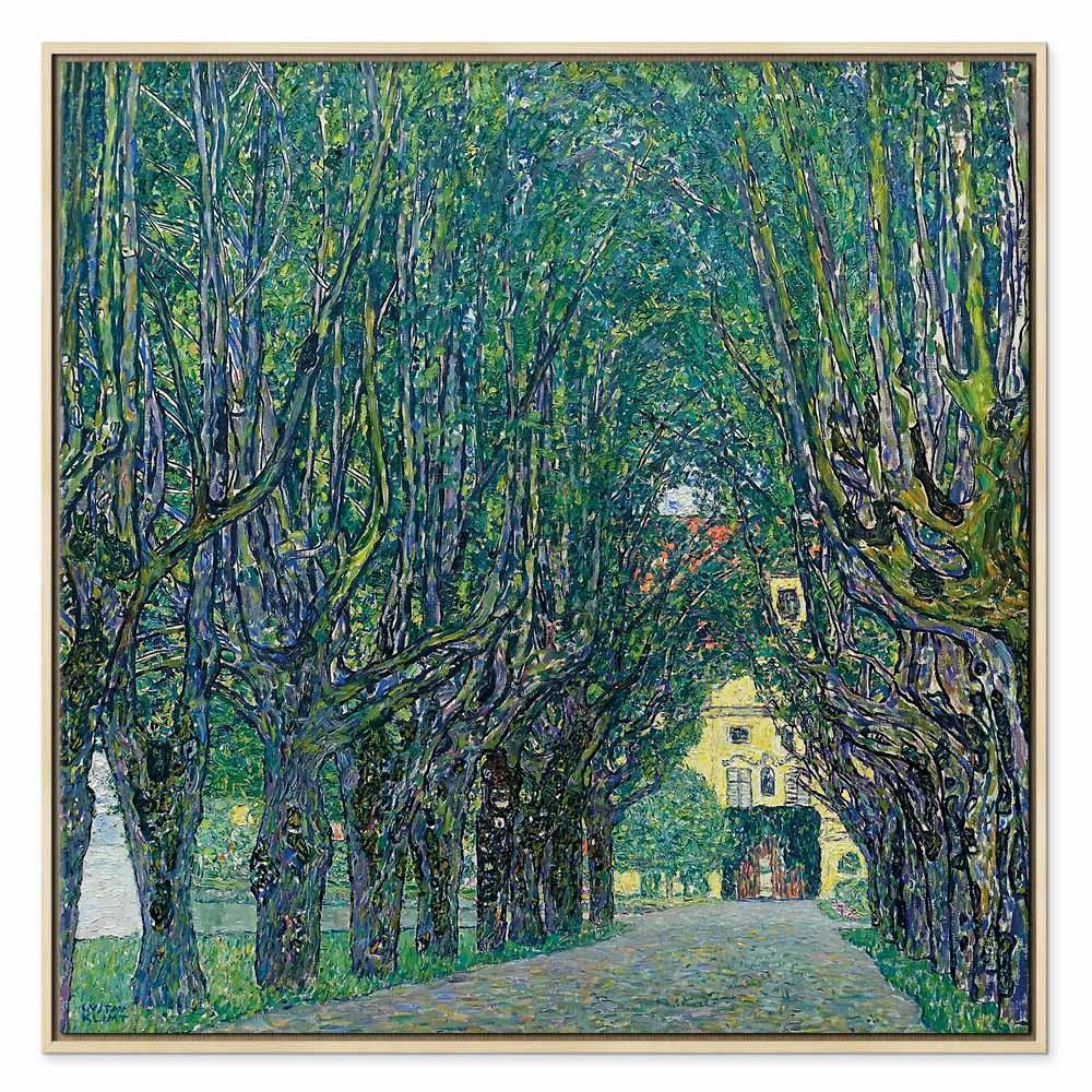 Leinwandbild - Gustav Klimt – Avenue in the Park of Schloss Kammer