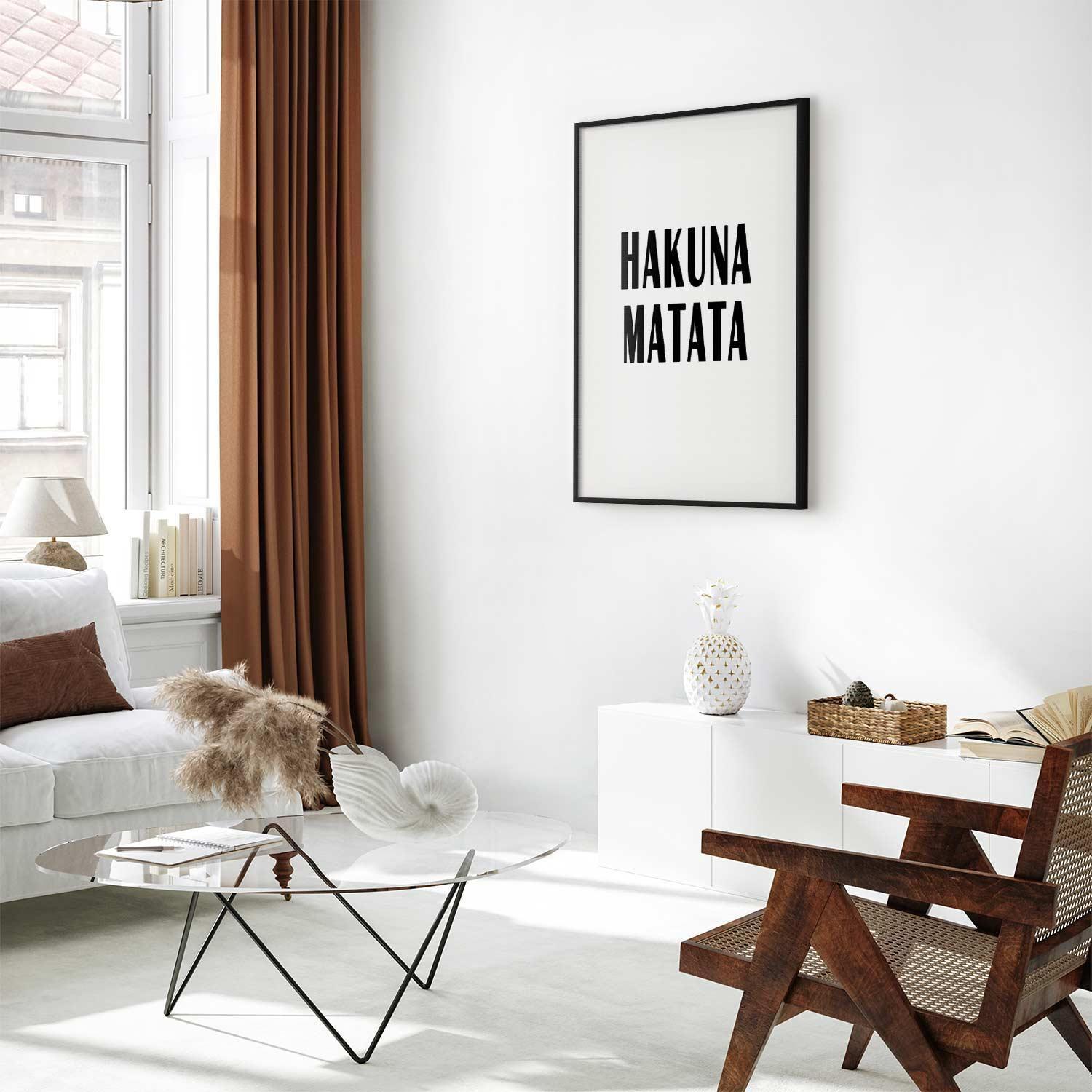 Poster - Hakuna Matata Artgeist
