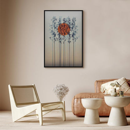 Leinwandbild - Lonely Twilight (1 Part) Vertical