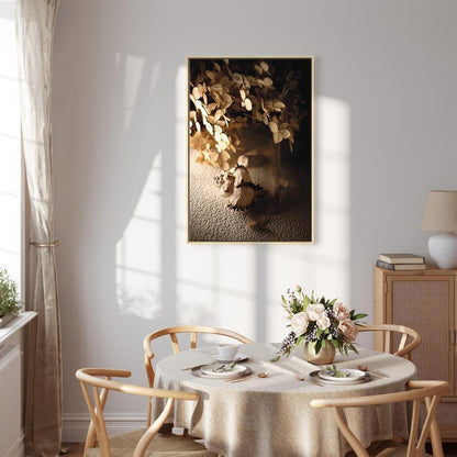 Leinwandbild - Humming Seashell (1 Part) Vertical