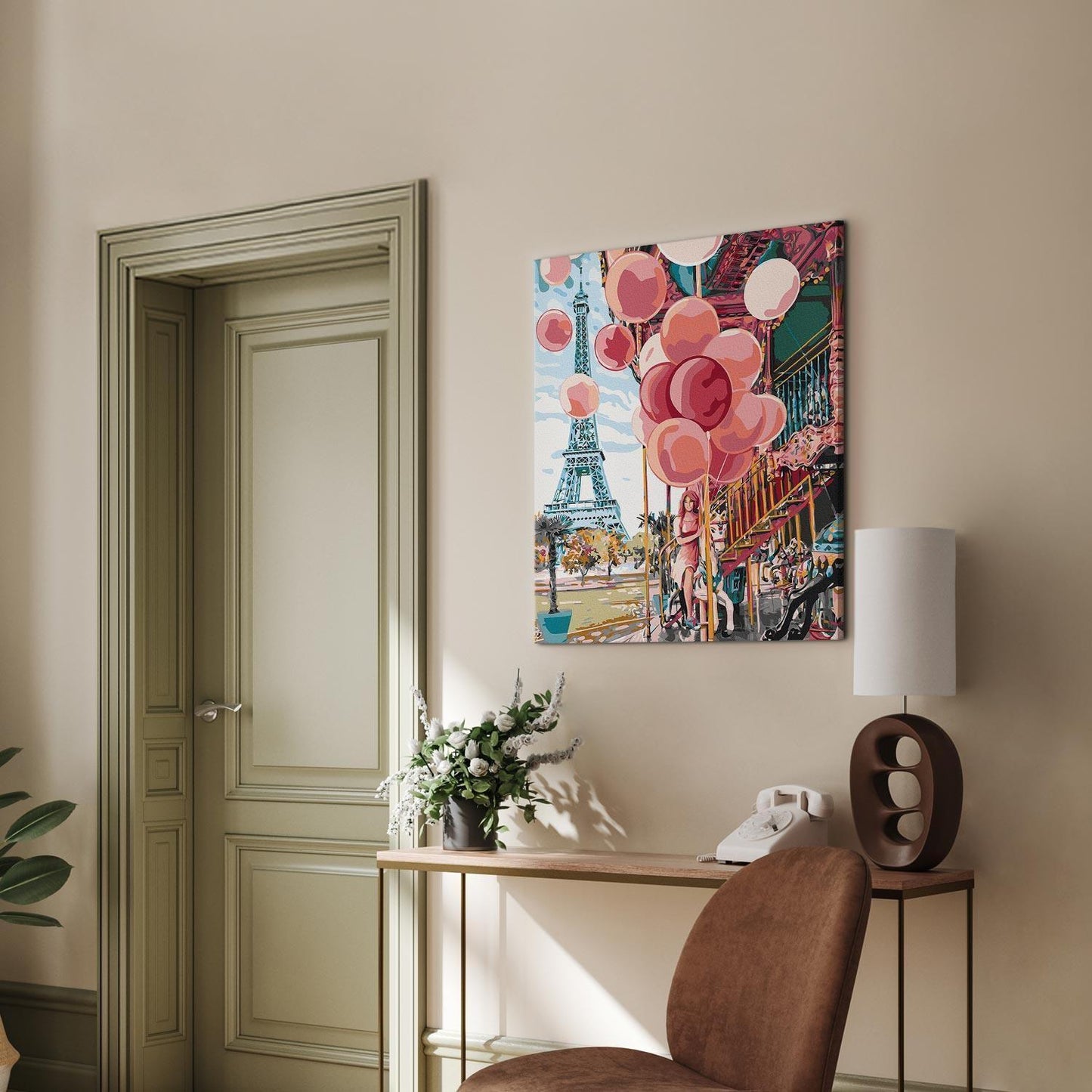 Malen nach Zahlen - Paris Carousel