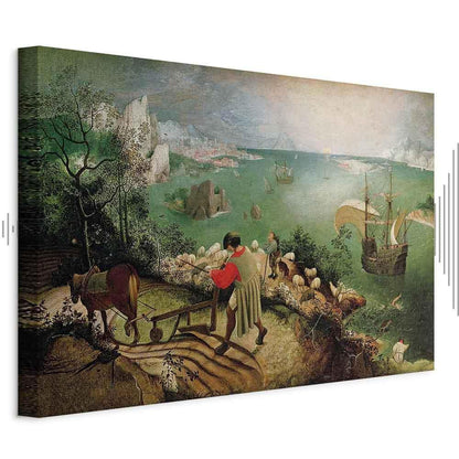 Leinwandbild - Pieter Bruegel the Elder – Landscape with the Fall of Icarus