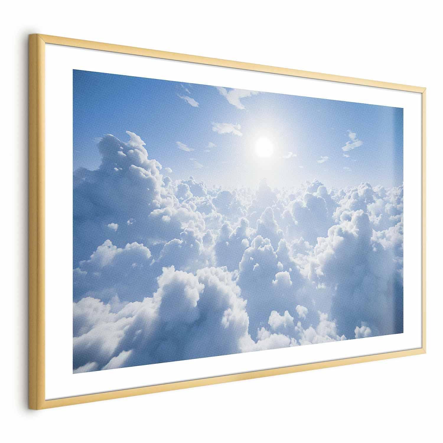Poster - Heavenly Peace: Warm Sun Rays Artgeist