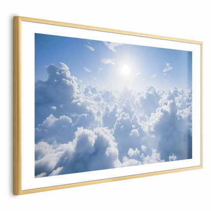 Poster - Heavenly Peace: Warm Sun Rays Artgeist