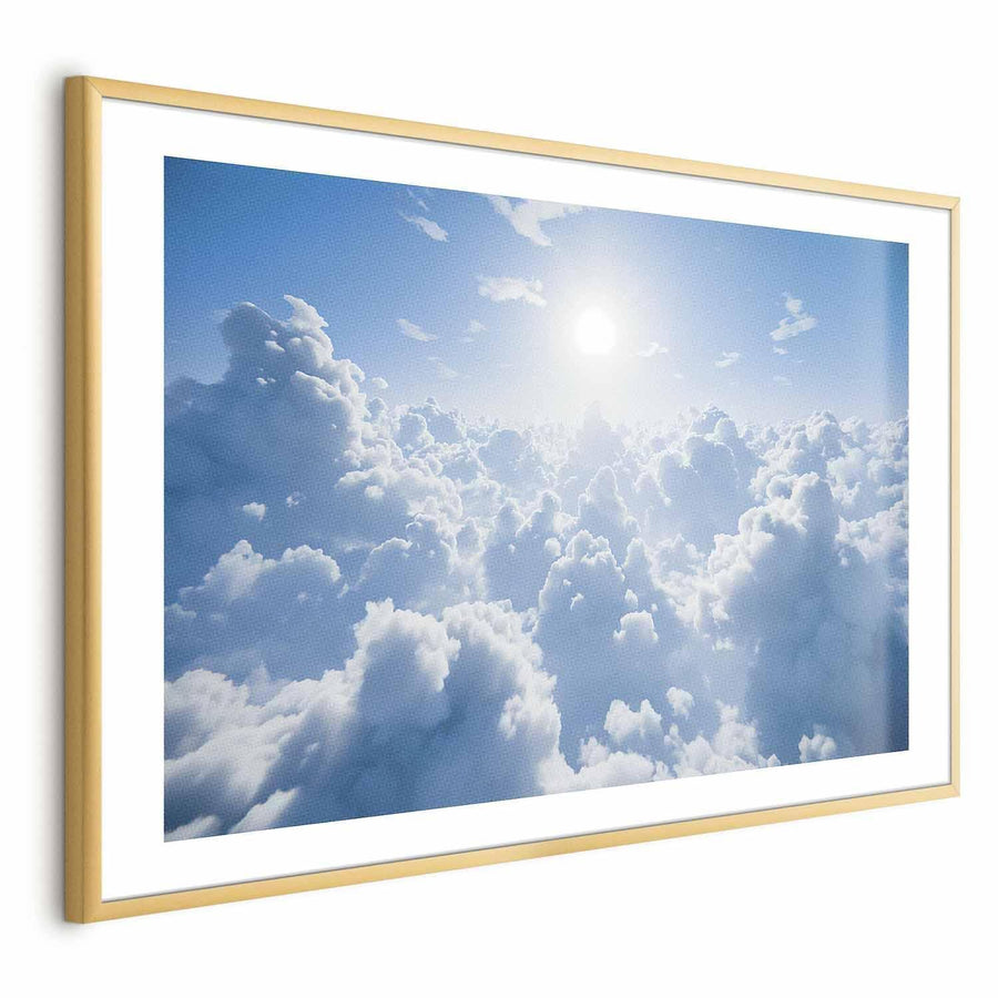 Poster - Heavenly Peace: Warm Sun Rays Artgeist