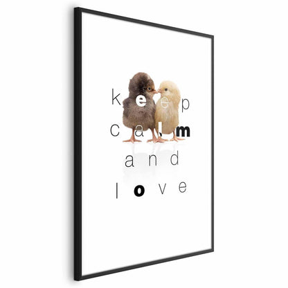 Poster - Keep Calm and Love Artgeist