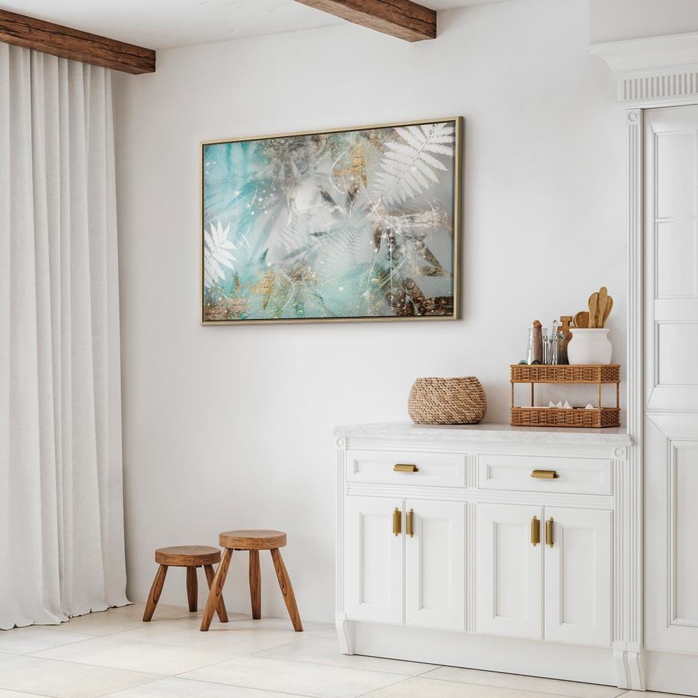 Leinwandbild - Turquoise Dream (1 Part) Wide