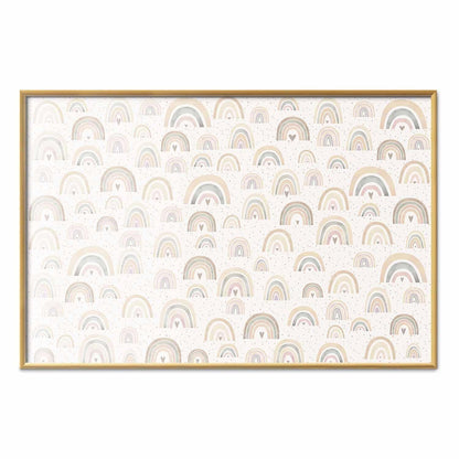 Poster - Rainbows and Hearts