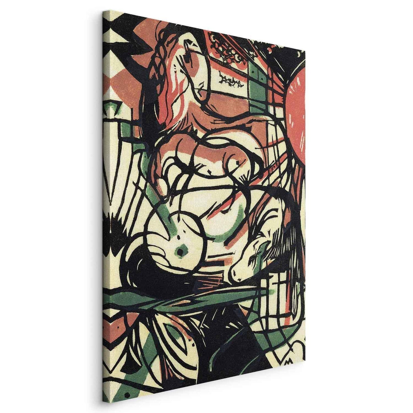 Leinwandbild - Franz Marc – The Birth of the Horse